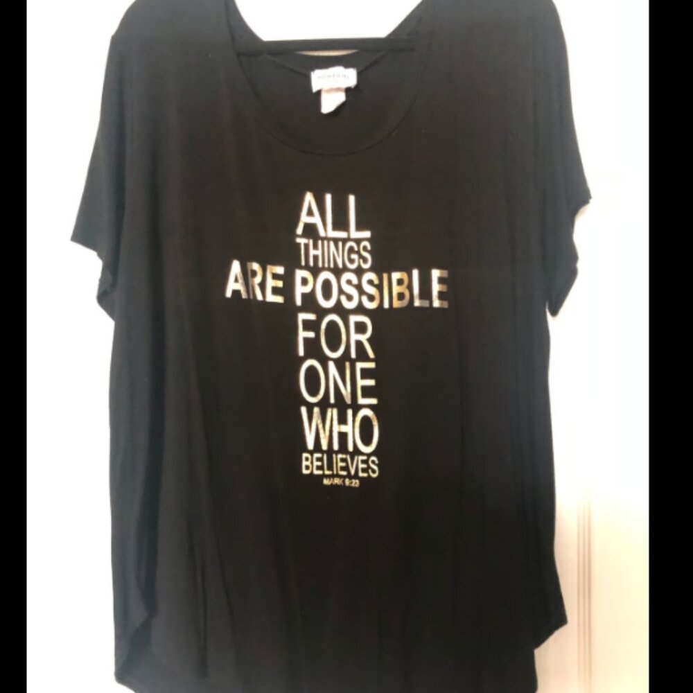 Homegirl Society Casual T-shirt with Scripture